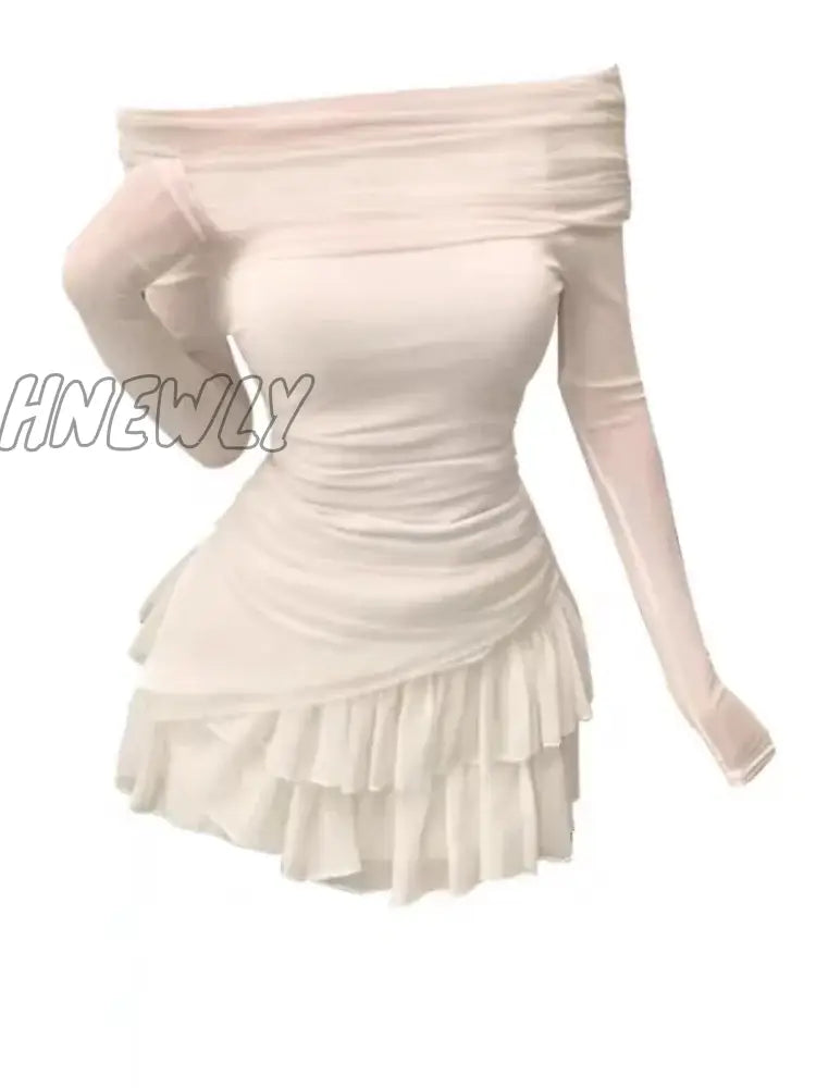 Hnewly 2024 Summer Japanese Kawaii Fashion Suits Korean Two Pieces Skirt Set Women Y2K Crop Tops