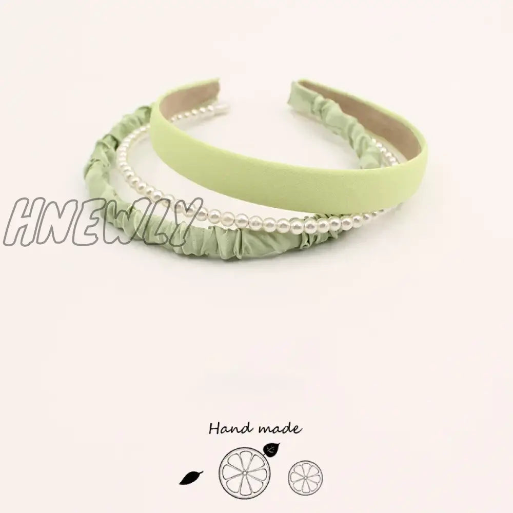 Hnewly 3/7 Pcs Set Fashion Women Cloth Hair Bands Headdress Headband Girls Hairband Hoop Female