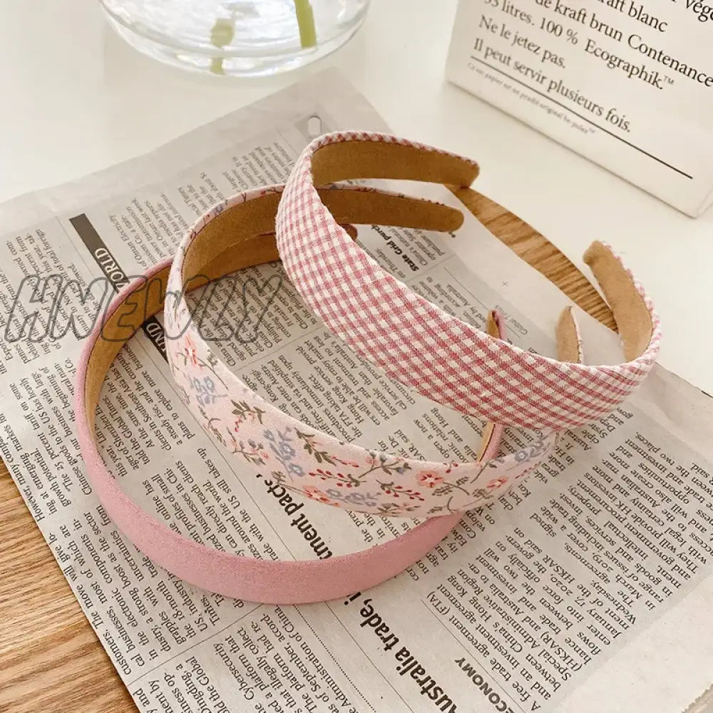 Hnewly 3/7 Pcs Set Fashion Women Cloth Hair Bands Headdress Headband Girls Hairband Hoop Female