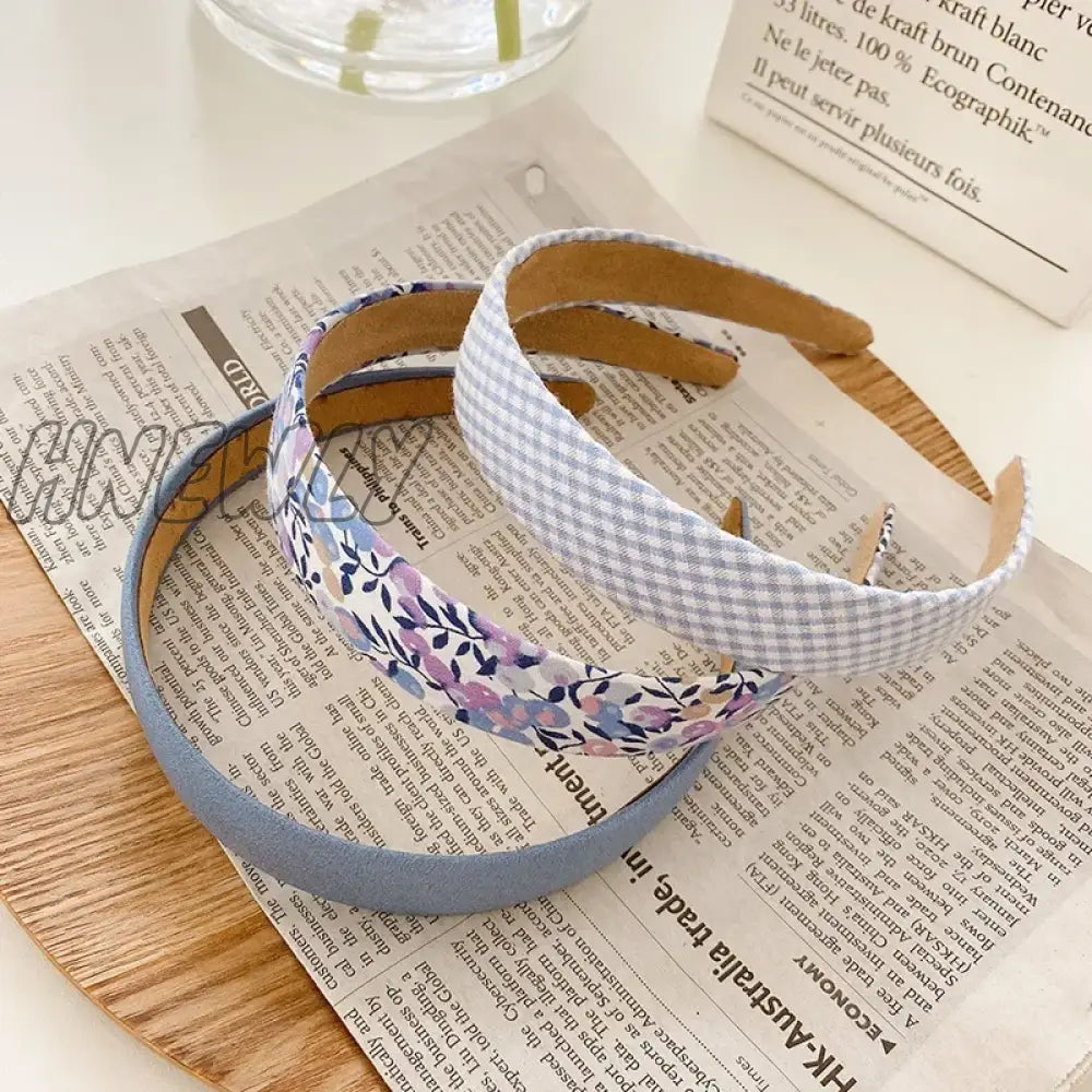 Hnewly 3/7 Pcs Set Fashion Women Cloth Hair Bands Headdress Headband Girls Hairband Hoop Female