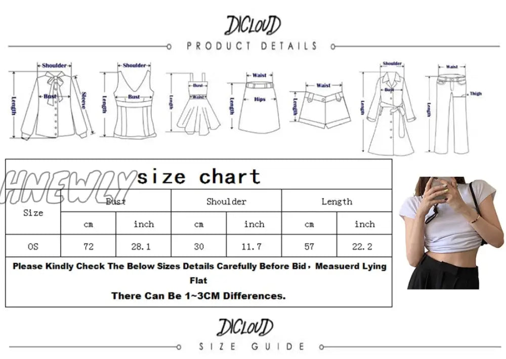 Hnewly Backless Bandage High Neck Solid T-Shirt Woman’s Simplicity Slim Crop Top Woman Fashion