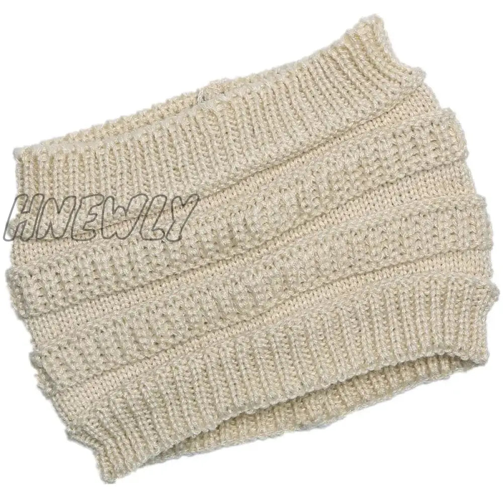 Hnewly Beanie Hat For Women Winter Warm Caps Female Casual Hats Headpiece Headwear Yoga Run Bandage
