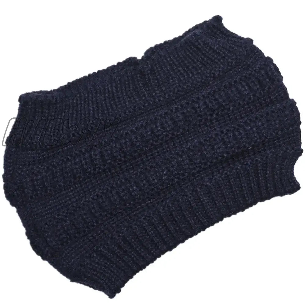 Hnewly Beanie Hat For Women Winter Warm Caps Female Casual Hats Headpiece Headwear Yoga Run Bandage