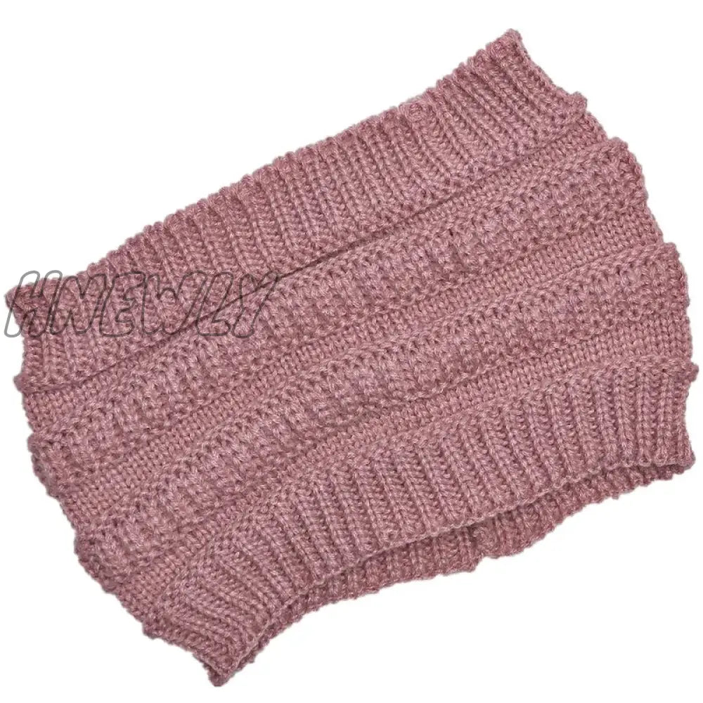 Hnewly Beanie Hat For Women Winter Warm Caps Female Casual Hats Headpiece Headwear Yoga Run Bandage