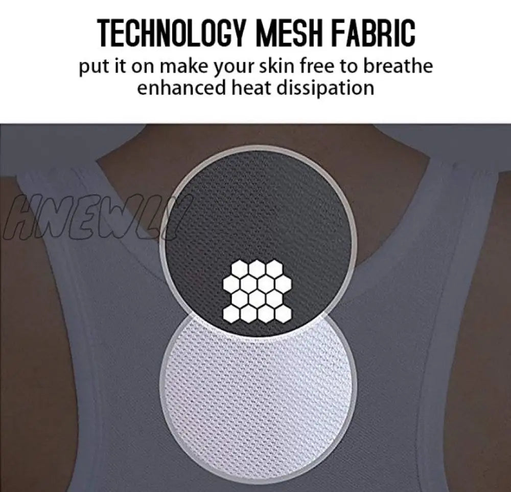 Hnewly Breathable Les Lesbian Undershirt Tomboy Buckle Short Chest Binder Summer Cos Bra Vest