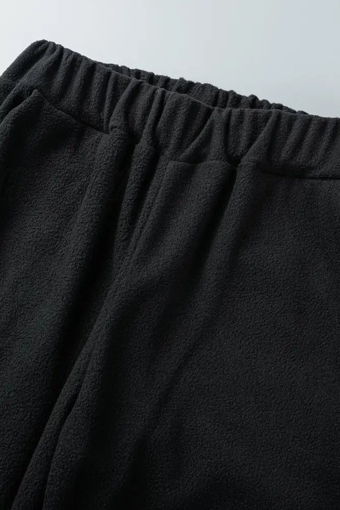 Hnewly - Casual Solid Color V Neck Two Pieces(5 Colors) Pieces/Two-Piece Pants Set