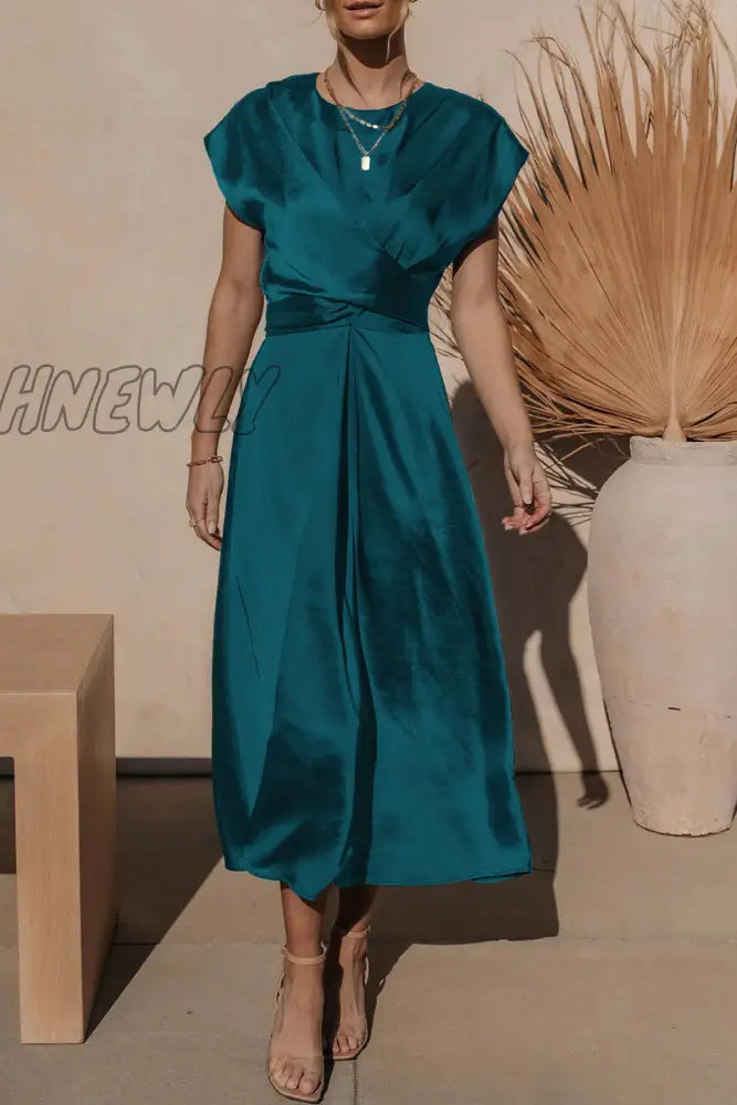 Hnewly - Celebrities Elegant Solid Bandage U Neck Dresses(6 Colors) Dresses/Party And Cocktail