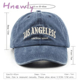 Hnewly Cotton Baseball Cap For Men And Women Fashion Embroidery Hat Soft Top Caps Casual Retro