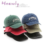 Hnewly Cotton Baseball Cap for Men and Women Fashion Embroidery Hat Cotton Soft Top Caps Casual Retro Snapback Hats Unisex