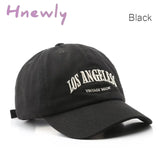 Hnewly Cotton Baseball Cap For Men And Women Fashion Embroidery Hat Soft Top Caps Casual Retro