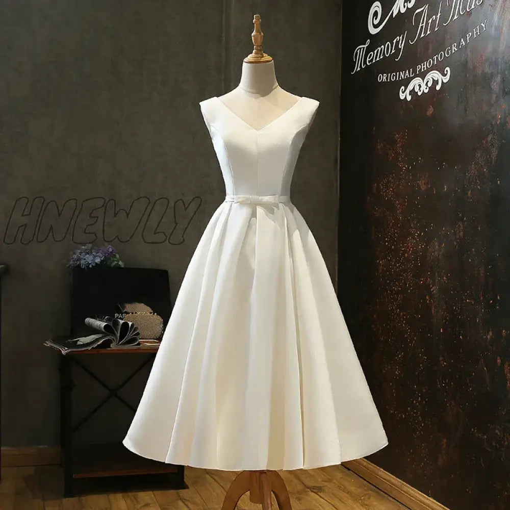 Hnewly Elegant Sexy V Neck White Summer Dress Women Formal Wedding Long Party Casual Plus Slim