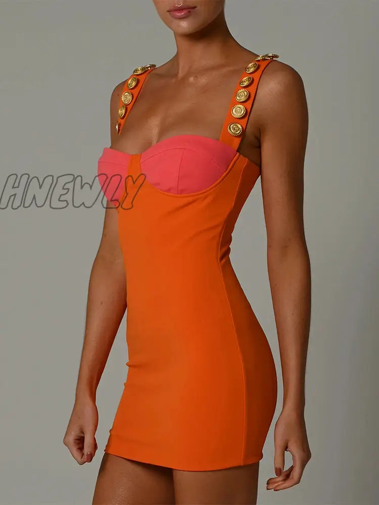 Hnewly Elegant Strapless Sexy Bodycon Maxi Dress Women Sleeveless Backless Long Party Slim Casual