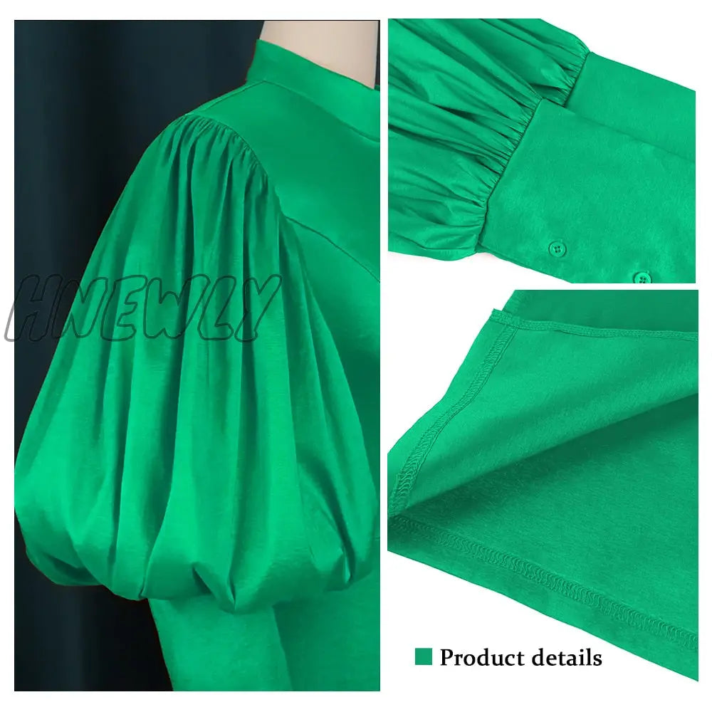 Hnewly Elegant Women Dresses Puffy Long Sleeve Slim Fit Bright Sparkly Dress Large Size 3Xl Classy