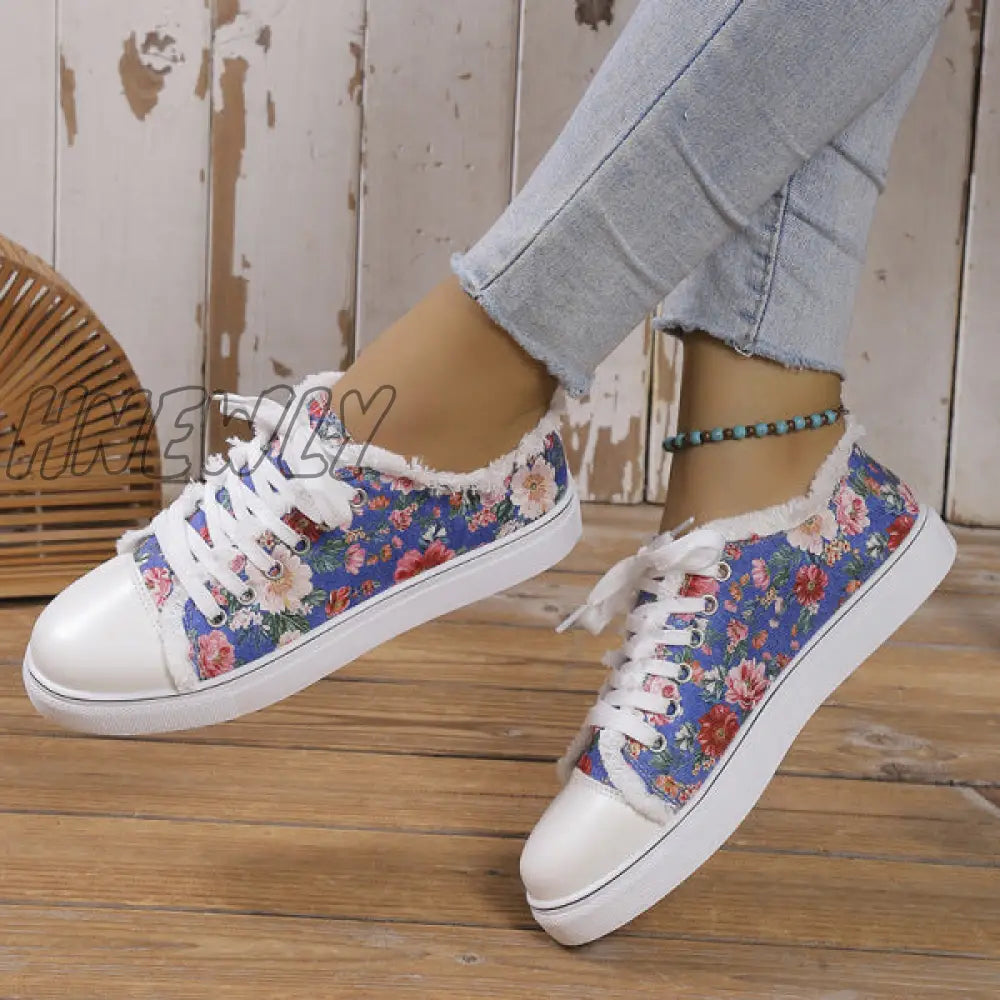 Hnewly - Halloween Yellow Casual Daily Patchwork Printing Round Comfortable Shoes Shoes Sneakers