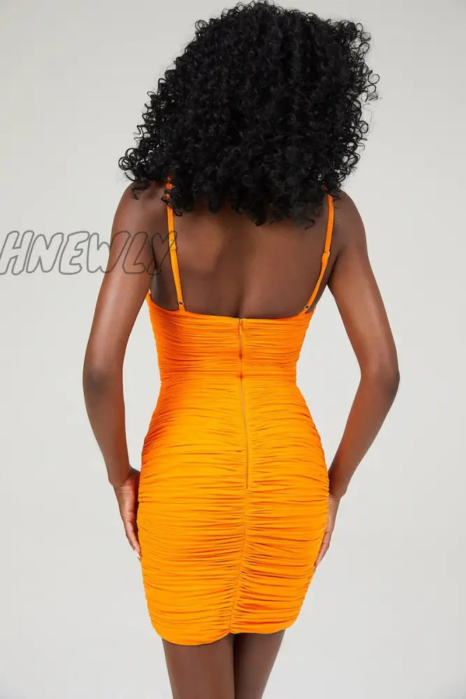 Hnewly High Quality Summer Mesh Bodycon Dress Women Party New Arrivals Stretchy Sexy Evening Club