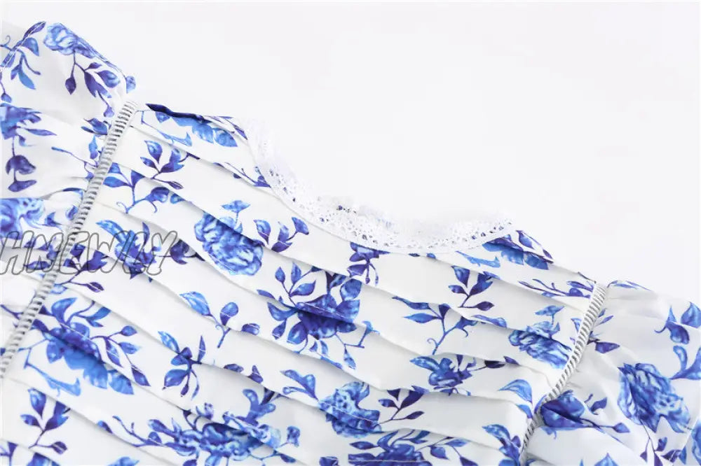 Hnewly High Quality Sunday Set Elastic Waistband Cropped Top With Ruffle Detail And Cute Mini