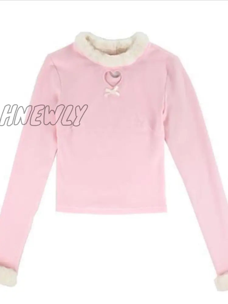Hnewly Japanese Kawaii Lolita Strap Dress Women Korean Elegant Sexy Party Mini Female Bow Casual