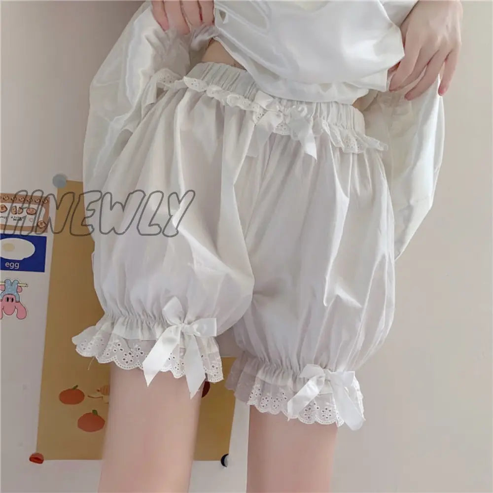 Hnewly Japanese Lolita Princess Style Sleepwear Women Sweet Lace Sling Sleepshirts Kawaii Girls