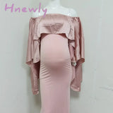 Hnewly Mermaid Maternity Dresses For Photo Shoot Pregnant Women Pregnancy Dress Photography Props
