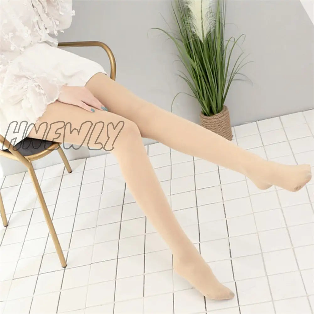 Hnewly New Sexy Women Tight 120D Warm Autumn Winter Pantyhose Velvet High Elastic Stocking