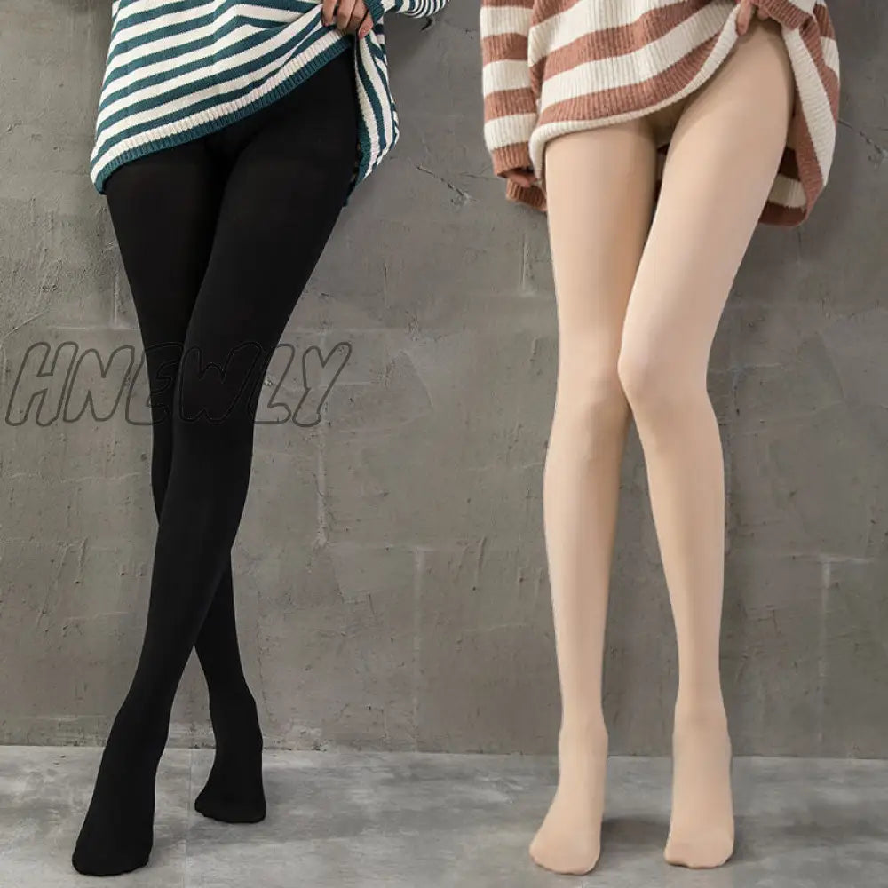 Hnewly New Sexy Women Tight 120D Warm Autumn Winter Pantyhose Velvet High Elastic Stocking
