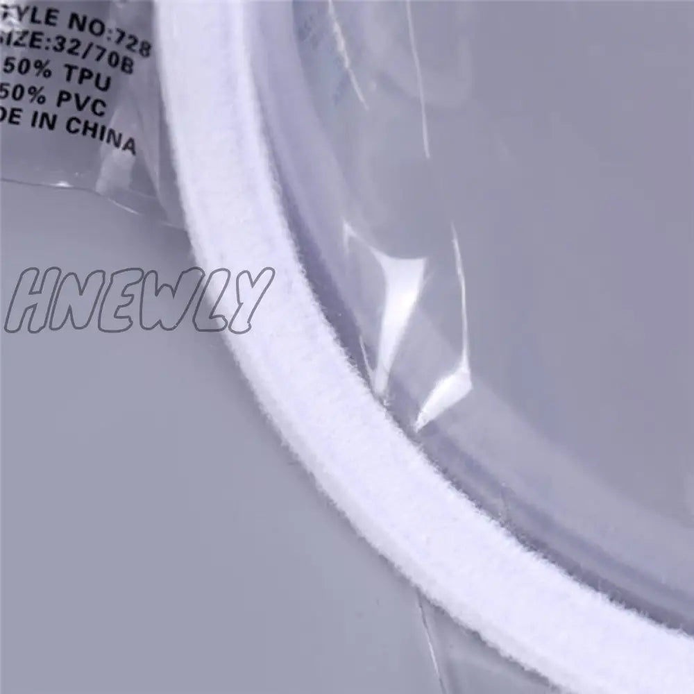 Hnewly New Transparent Bra Sexy Women 3/4 Cup Clear Push Up Bra Ultra-Thin Strap Invisible Bras