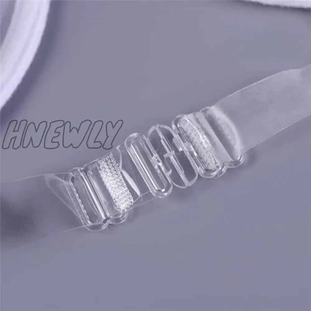 Hnewly New Transparent Bra Sexy Women 3/4 Cup Clear Push Up Bra Ultra-Thin Strap Invisible Bras