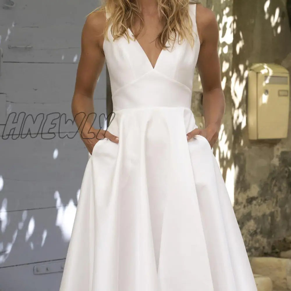 Hnewly New Year Chrismas White Dresses For Female Clothes Summer Sexy Backless Women Dress Party