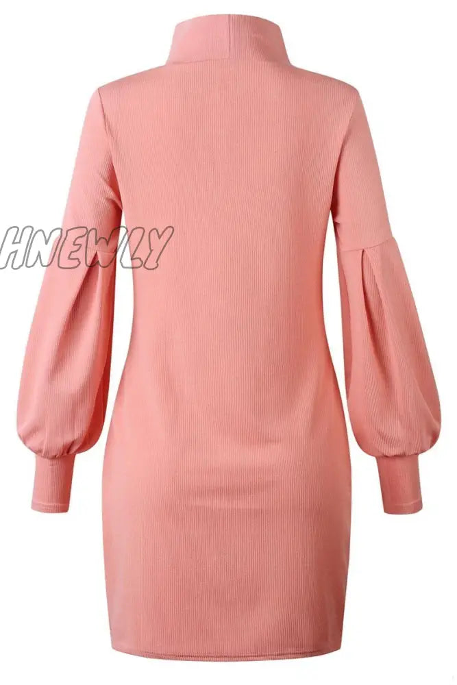 Hnewly - O Neck Autumn Sexy Dress(3 Colors) Dress