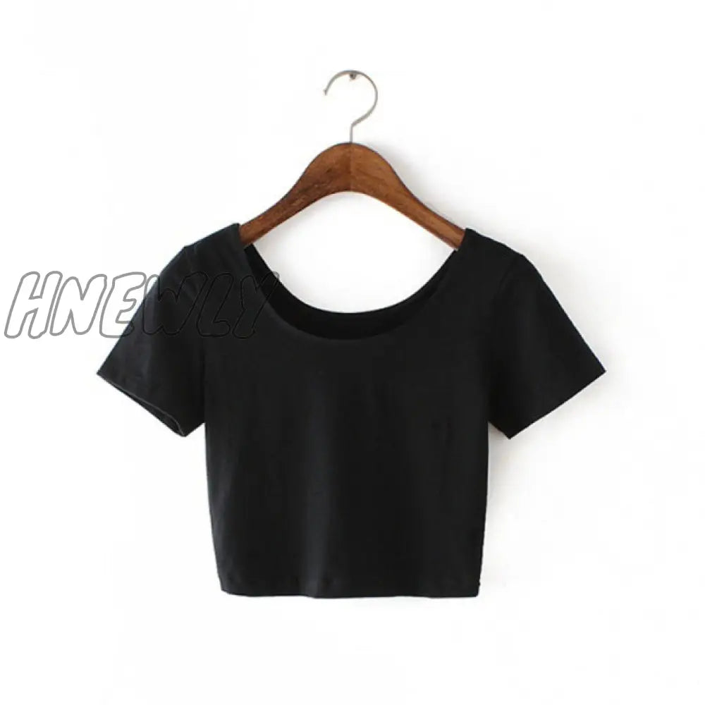 Hnewly Punk Vintage Rhinestone Spider Goth Graphic T Shirt Women Y2K Style Crop Top O-Neck Tshirt