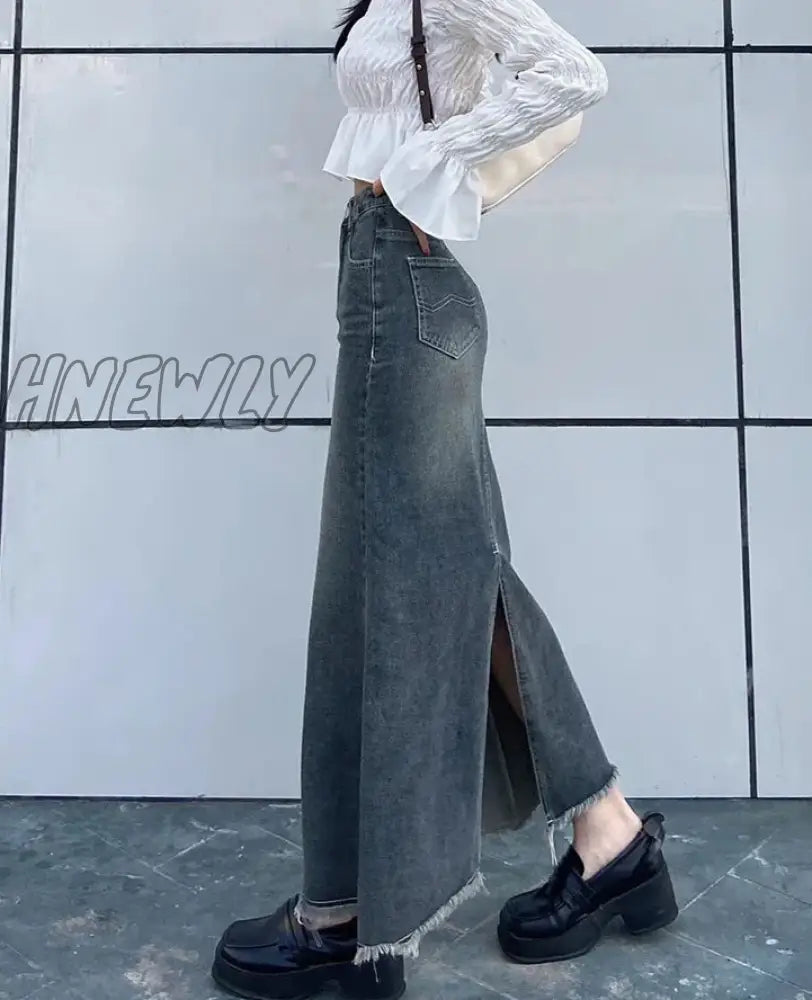 Hnewly Retro Classic All-Match Vitality Casual Commuter Outing Tight Sexy White Irregular Women’s