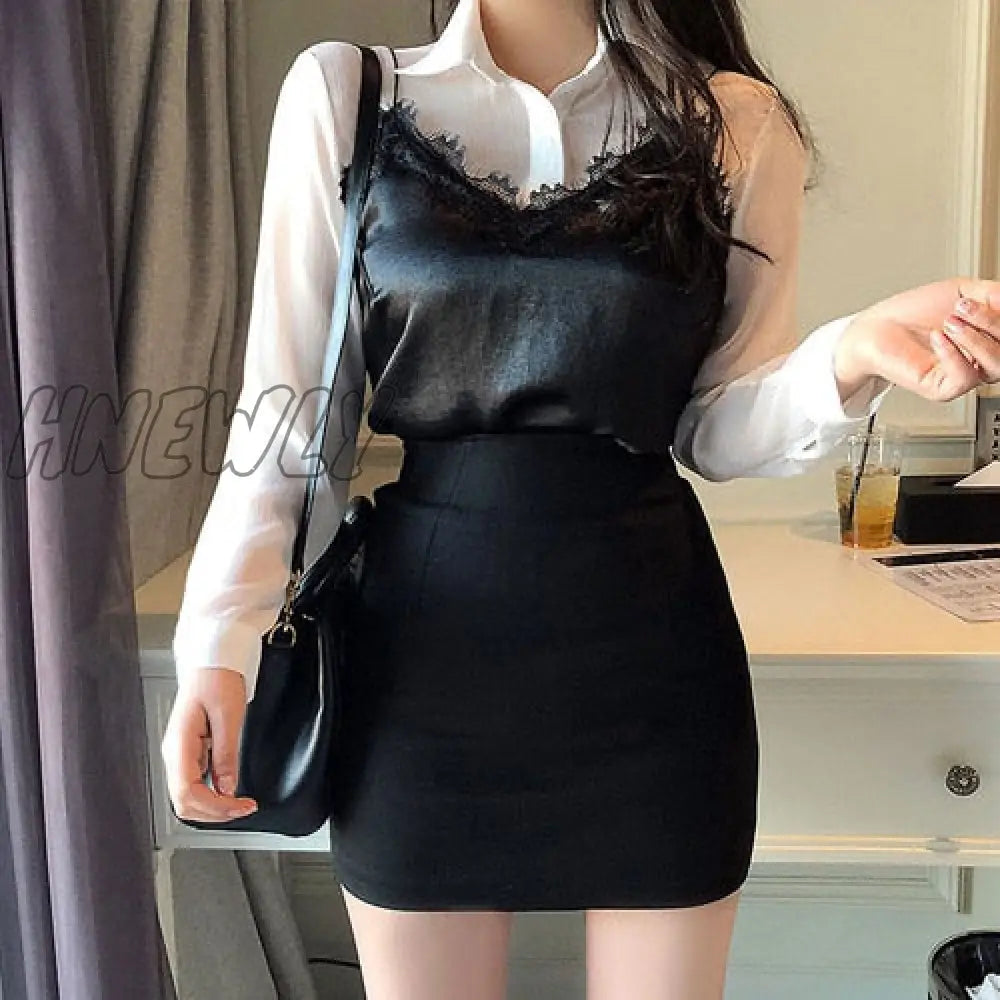 Hnewly S-L New Women Skirt Solid 3 Color Pencil Skirt Female Autumn Winter High Waist Bodycon