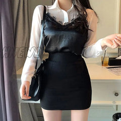 Hnewly S-L New Women Skirt Solid 3 Color Pencil Skirt Female Autumn Winter High Waist Bodycon
