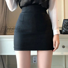 Hnewly S-L New Women Skirt Solid 3 Color Pencil Skirt Female Autumn Winter High Waist Bodycon