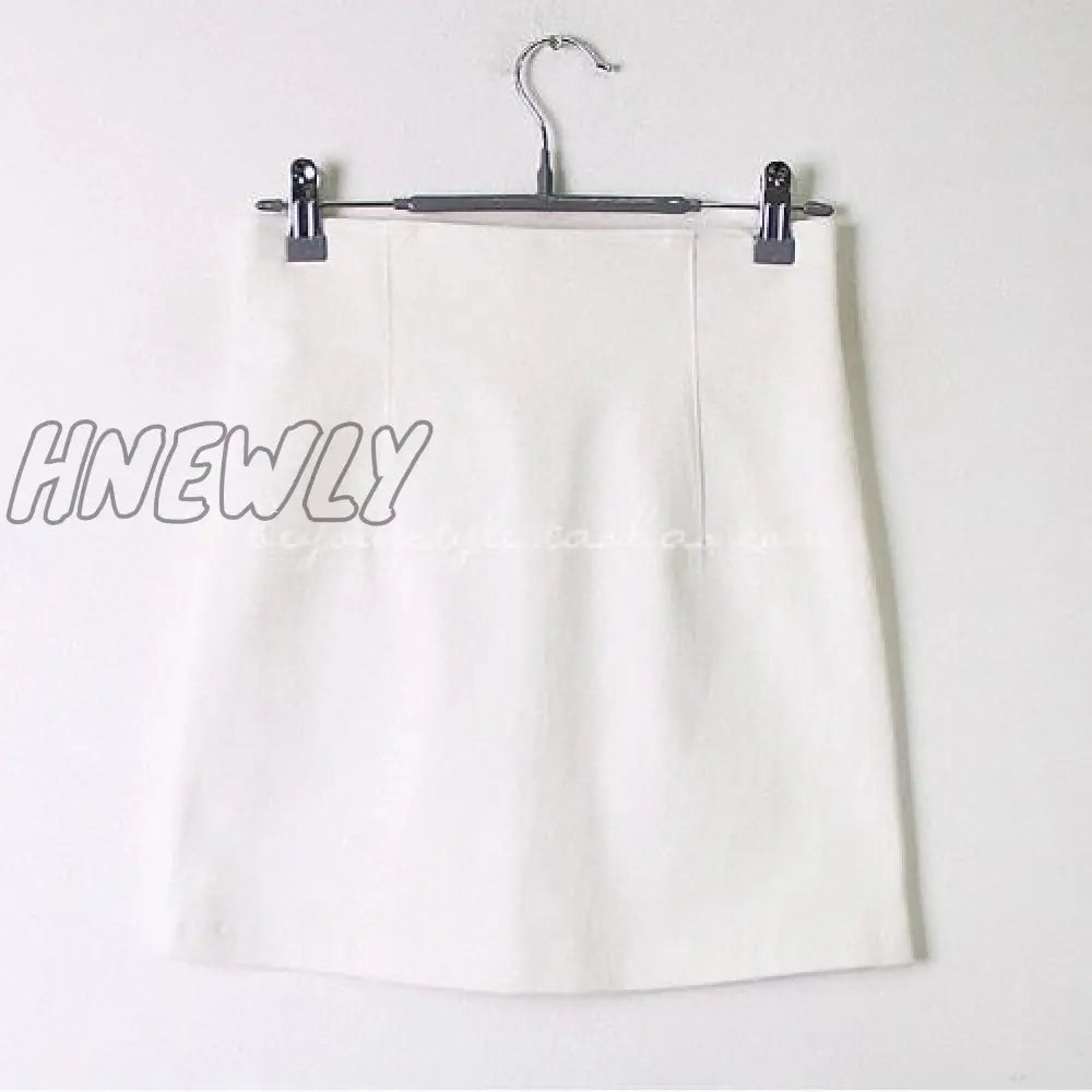 Hnewly S-L New Women Skirt Solid 3 Color Pencil Skirt Female Autumn Winter High Waist Bodycon
