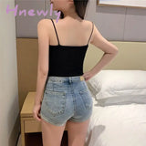 Hnewly Summer Ladies French Lace Sling Elegant Sexy Outerwear Women Short Beauty Back Sleeveless