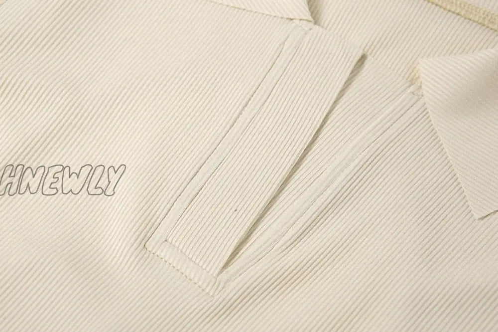 Hnewly Summer Midi Dress Women Black Lapel Knitted Split Robe Sexy Backless Short Sleeve Basic