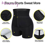 Hnewly Sweat Sauna Pants Body Shaper Weight Loss Slimming Waist Trainer Shapewear Tummy Hot Thermo