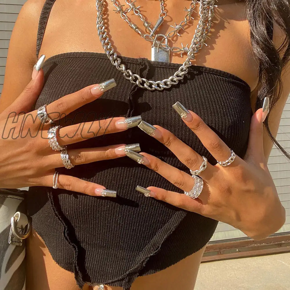 Hnewly Vintage Sexy Corset Tank Top Women Y2K Ribbed Black White Sleeveless Slash Neck Crop