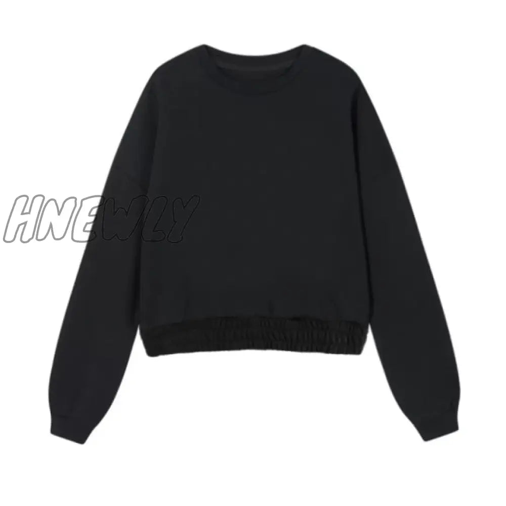 Hnewly Women Couple Hoodies Sweatshirt Fleece 100% Cotton Tracksuit Sports Winter Japanese Casual