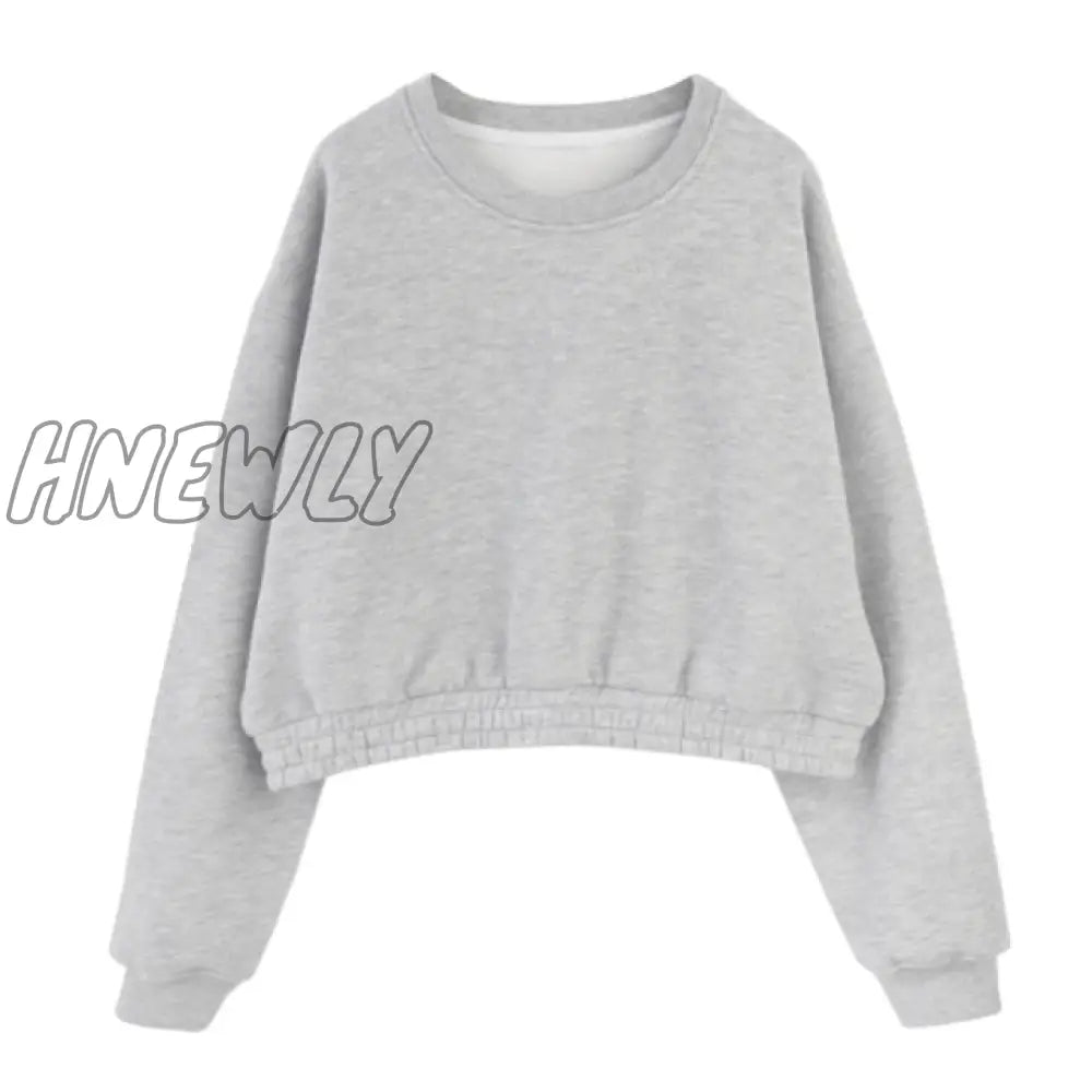 Hnewly Women Couple Hoodies Sweatshirt Fleece 100% Cotton Tracksuit Sports Winter Japanese Casual