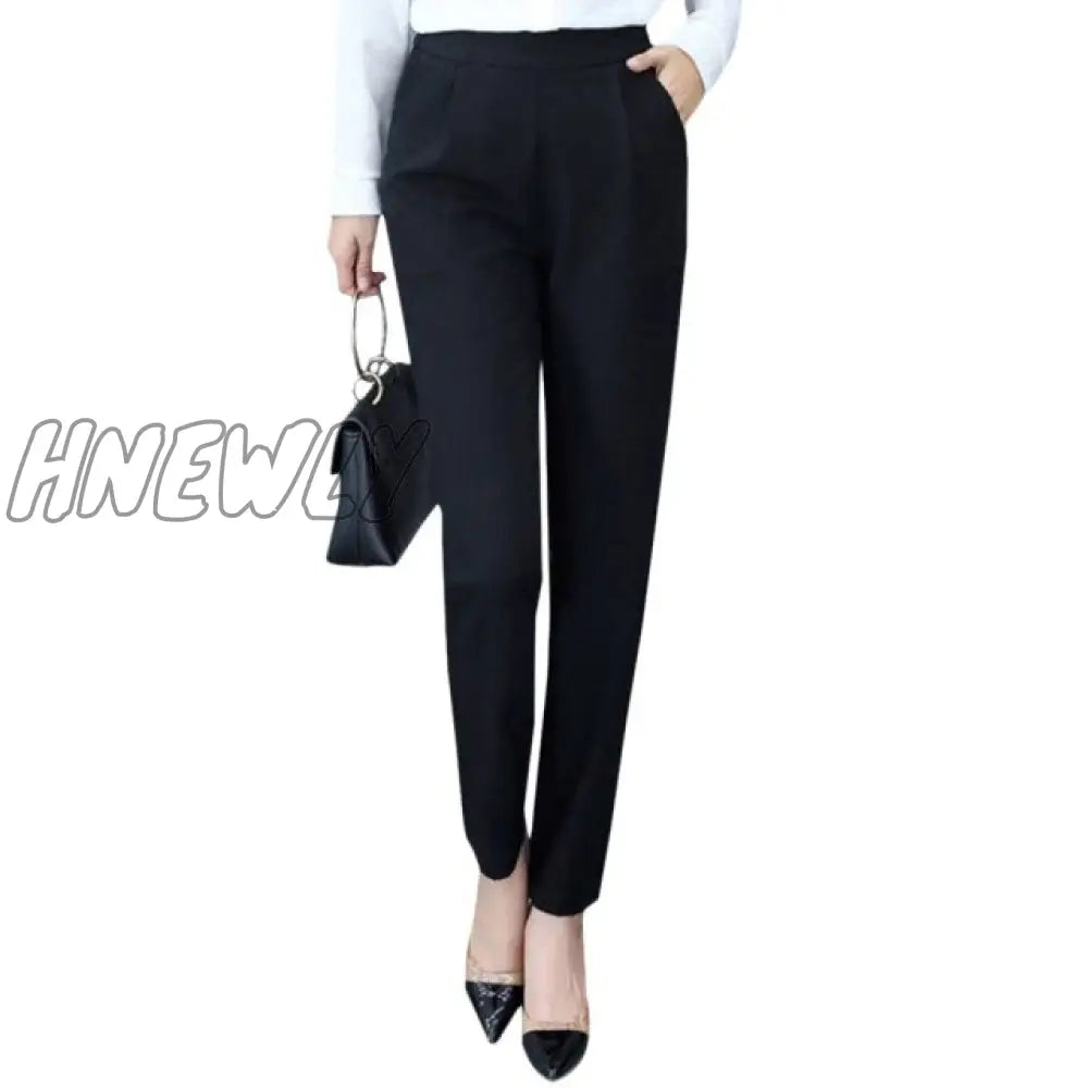 Hnewly Women Seluar Wanita Long Pants Harem Causal Trousers Formal Office Slack Perempuan Business