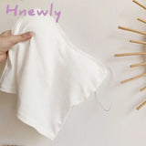 Hnewly Women Summer Shirt Camisole Tank Cotton Soft Elastic Washable Wear-Resistant Versatile Vest