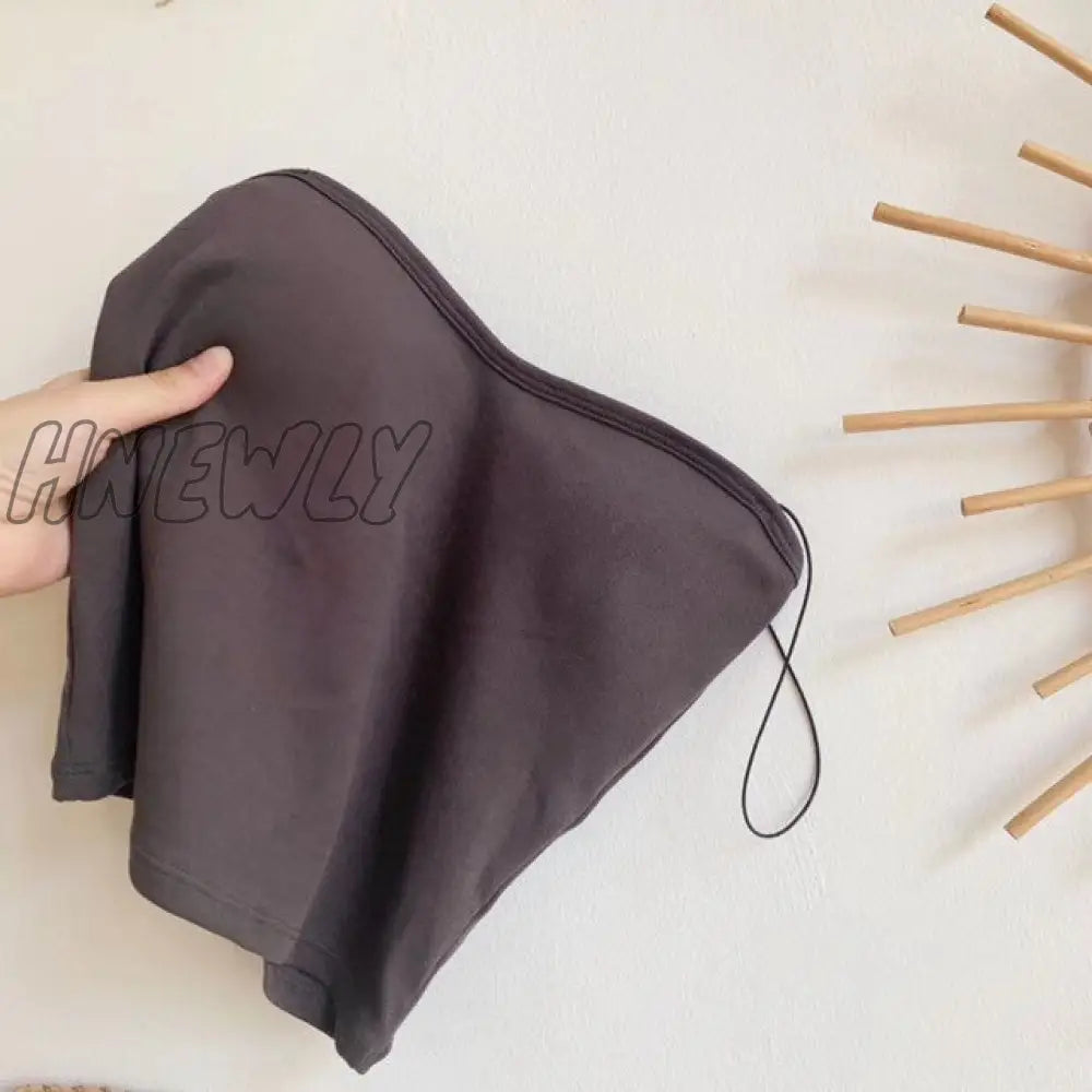 Hnewly Women Summer Shirt Camisole Tank Cotton Soft Elastic Washable Wear-Resistant Versatile Vest
