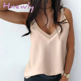 Hnewly Women Tops Summer Sleeveless Halter Backless Shirt Lace V Neck Blouse Ruffle Sexy Casual For