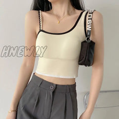 Hnewly Women’s Tube Top Summer New Bras Women Sexy Crop Tops Bra Female Camisole Vest Removable