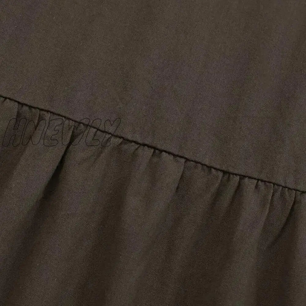 Hnewly Y2K Aesthetic Fairycore Vintage Pleated Skirt Korean Fashion Harajuku Grunge High Waist Long